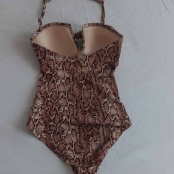 Davina Snake Print One-Piece Swimsuit - Picture 7 of 10